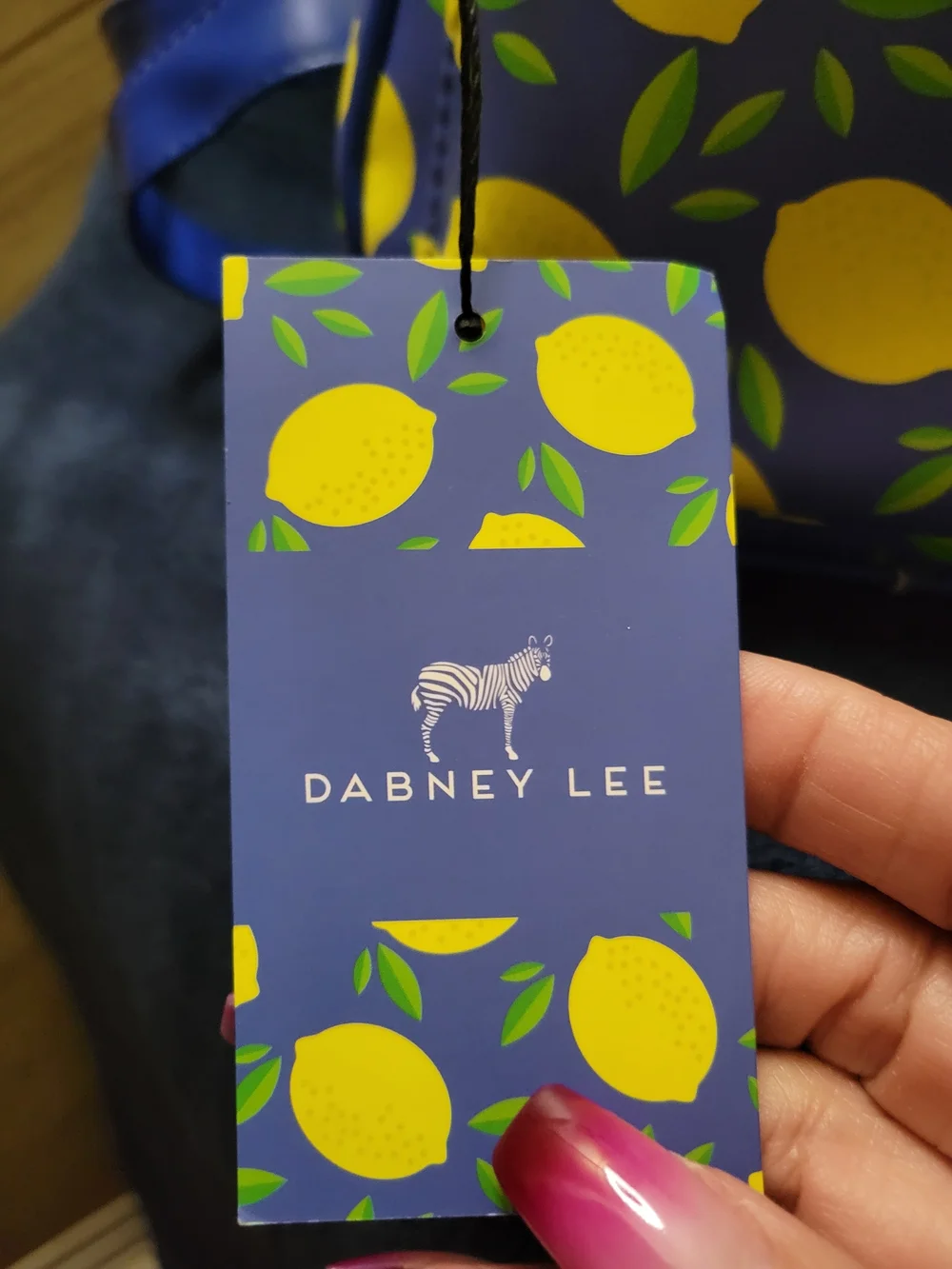 Dabney Lee Lemon Print Mini Backpack